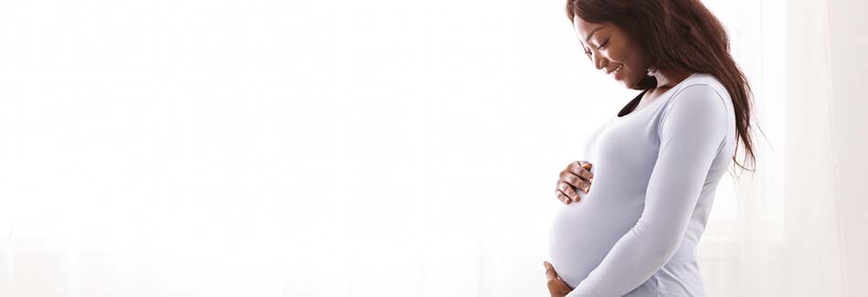 A pregnant woman receives maternity services at Baptist Women’s Hospital