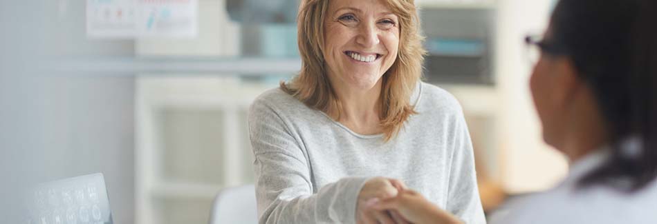 A patient receives women’s health services at Baptist Women’s Hospital