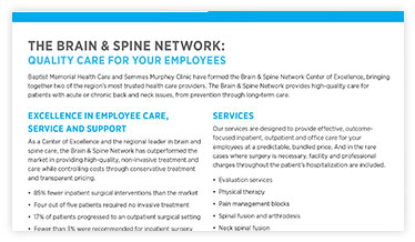 BSN Quality Care for your Employees