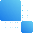 Decorative blue grid pattern used as CTA design element.