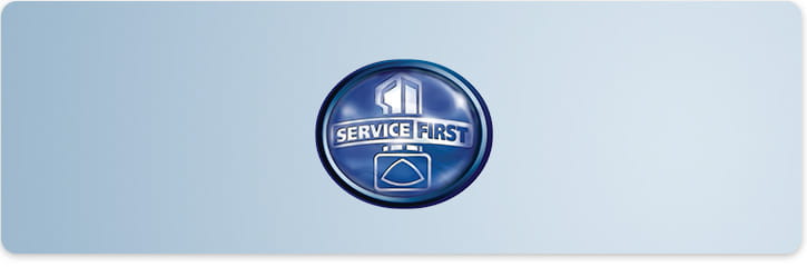 Baptist Service First nomination program badge