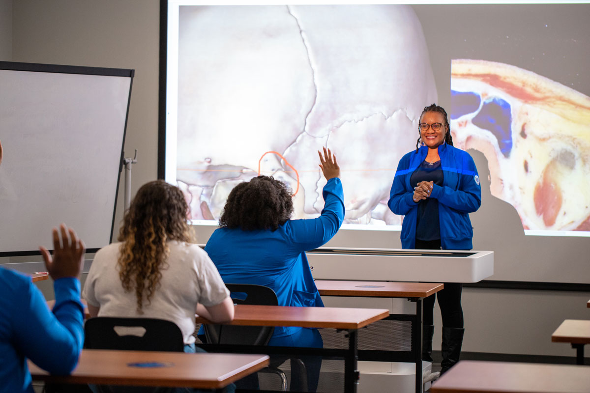 BUCOM Classroom with Students