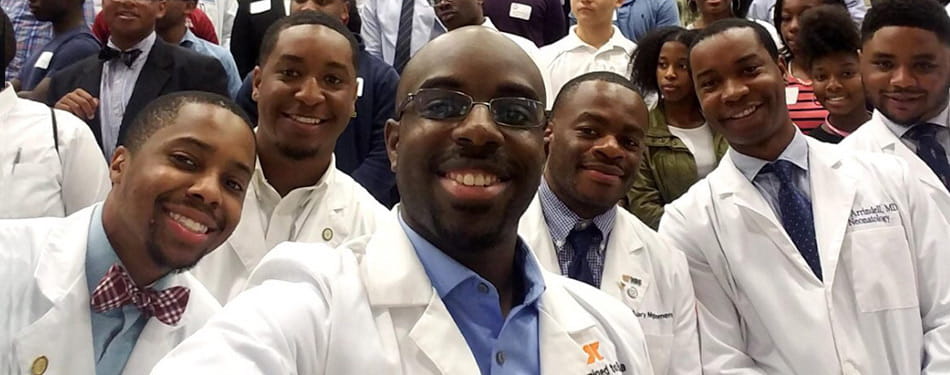 Black Men White Coats group